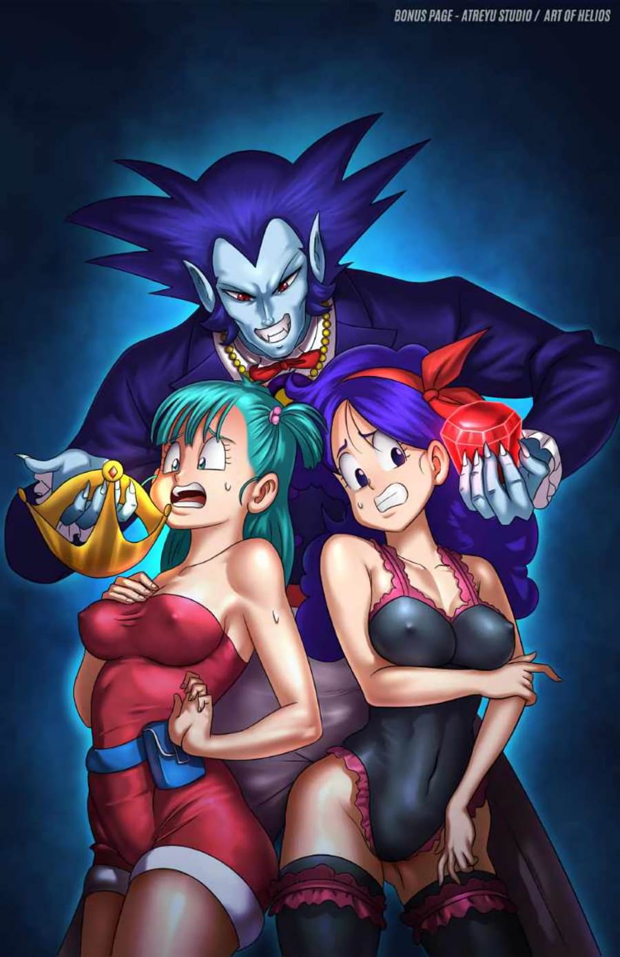 Página 42 do quadrinho adulto: Eye Coronation: Bulma e Lúcifer – Leia completo em XCOMICS