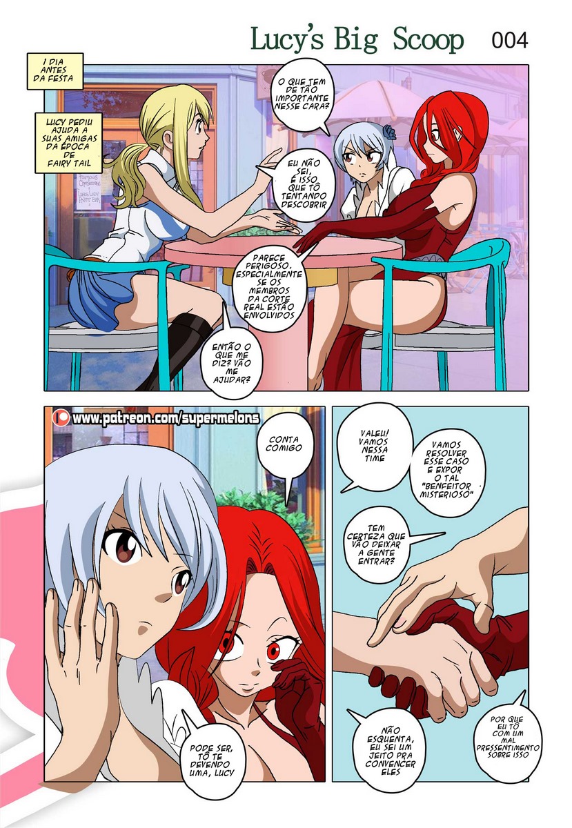Página 5 do quadrinho adulto: Fairy Tail: A grande festa – Leia completo em XCOMICS