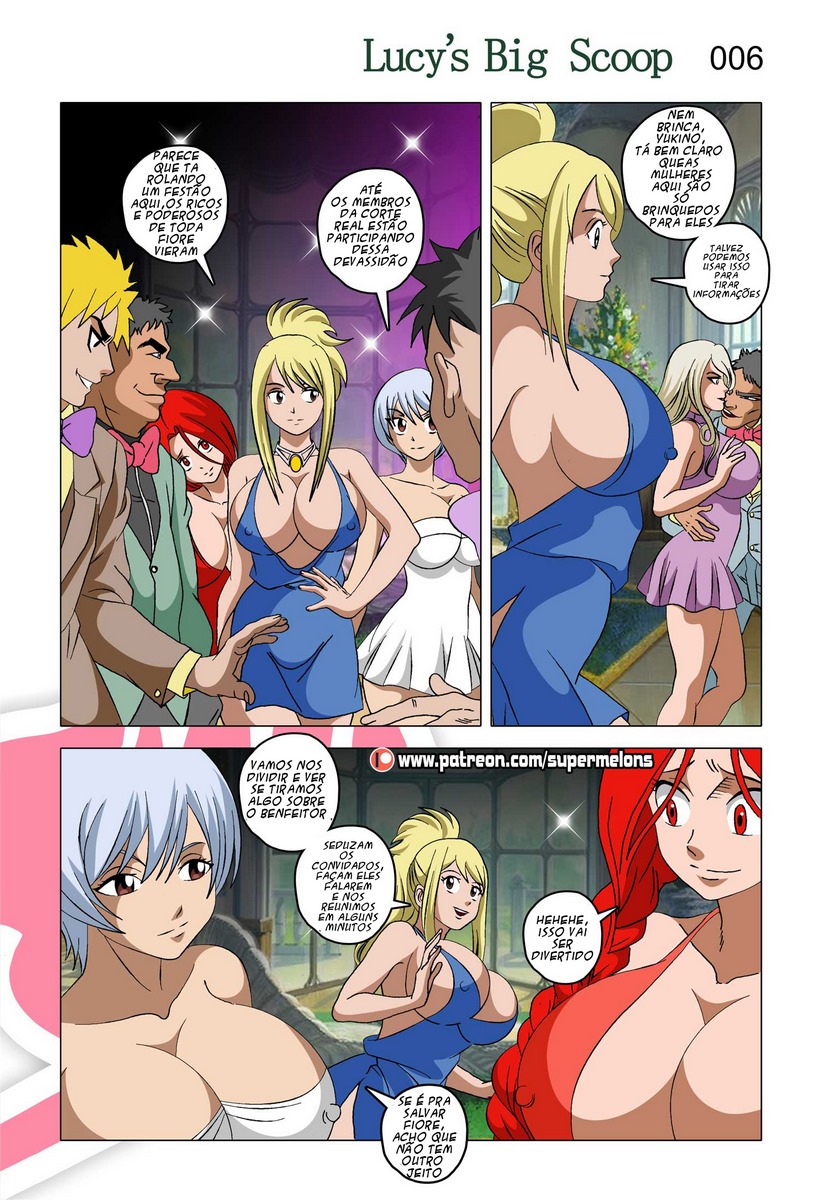 Página 7 do quadrinho adulto: Fairy Tail: A grande festa – Leia completo em XCOMICS