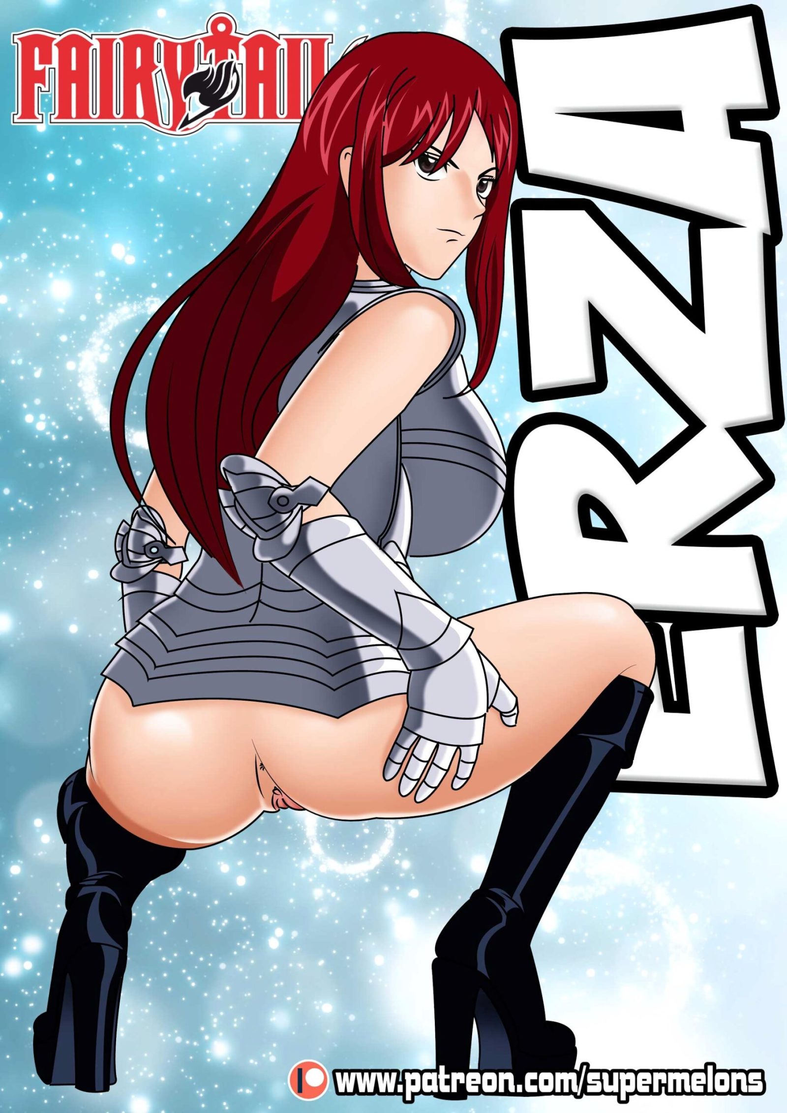 Página 2 do quadrinho adulto: Fairy Tail: Erza observadora – Leia completo em XCOMICS