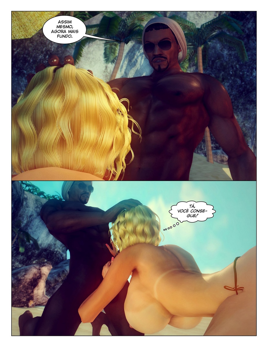 Página 18 do quadrinho adulto: Fantasia Tropical – Leia completo em XCOMICS