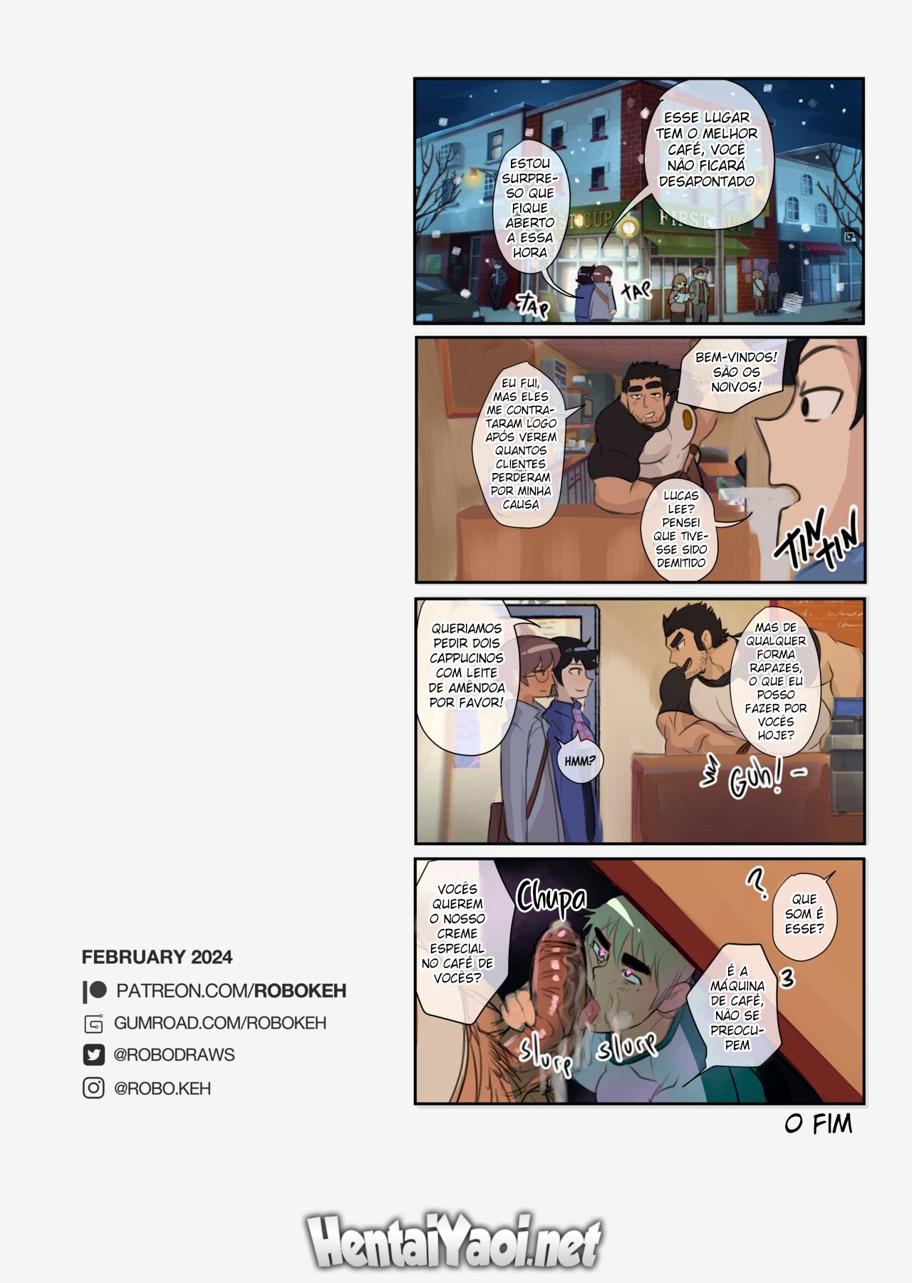 Página 12 do quadrinho adulto: Fazendo bico na casa do amigo – Leia completo em XCOMICS