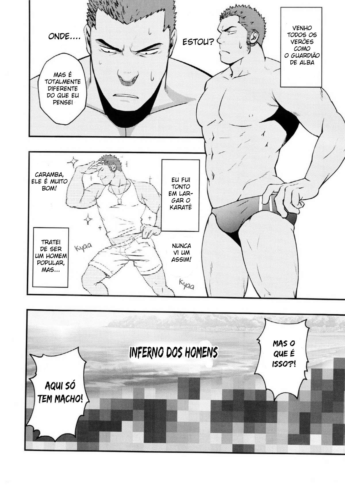 Página 3 do quadrinho adulto: Fazendo filme pornô na praia – Leia completo em XCOMICS