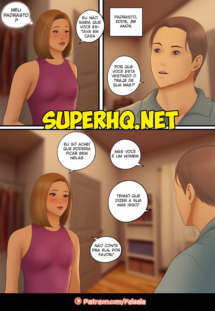 Página 3 do quadrinho adulto: Felsala Sorry – Leia completo em XCOMICS