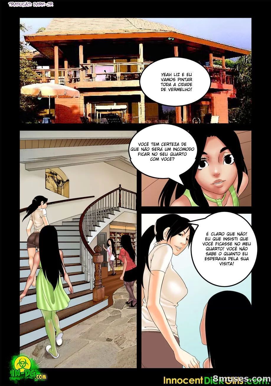 Página 5 do quadrinho adulto: Férias no Havaí - Parte 1 – Leia completo em XCOMICS