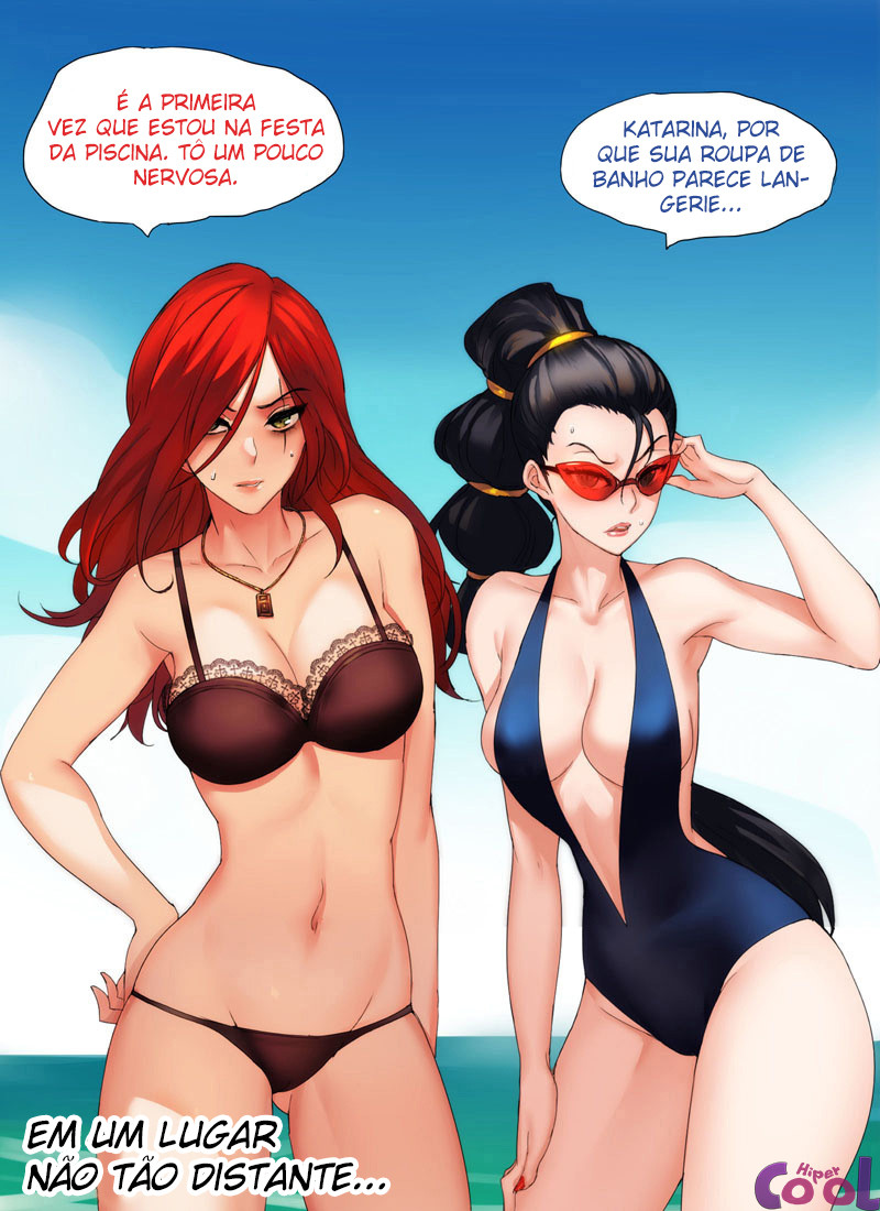 Página 13 do quadrinho adulto: Festa gostosa na piscina – Leia completo em XCOMICS