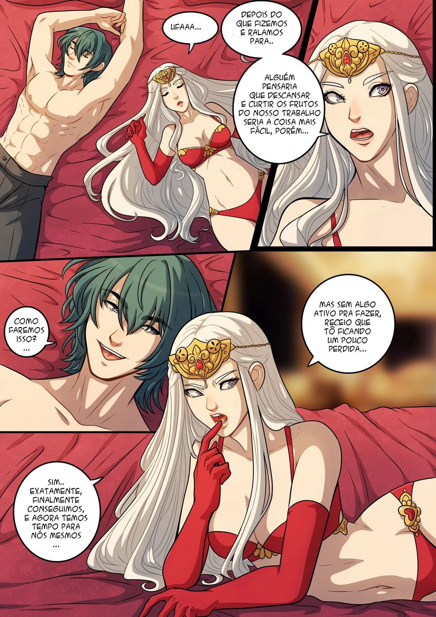Página 3 do quadrinho adulto: Fire Emblem: A outra versão – Leia completo em XCOMICS