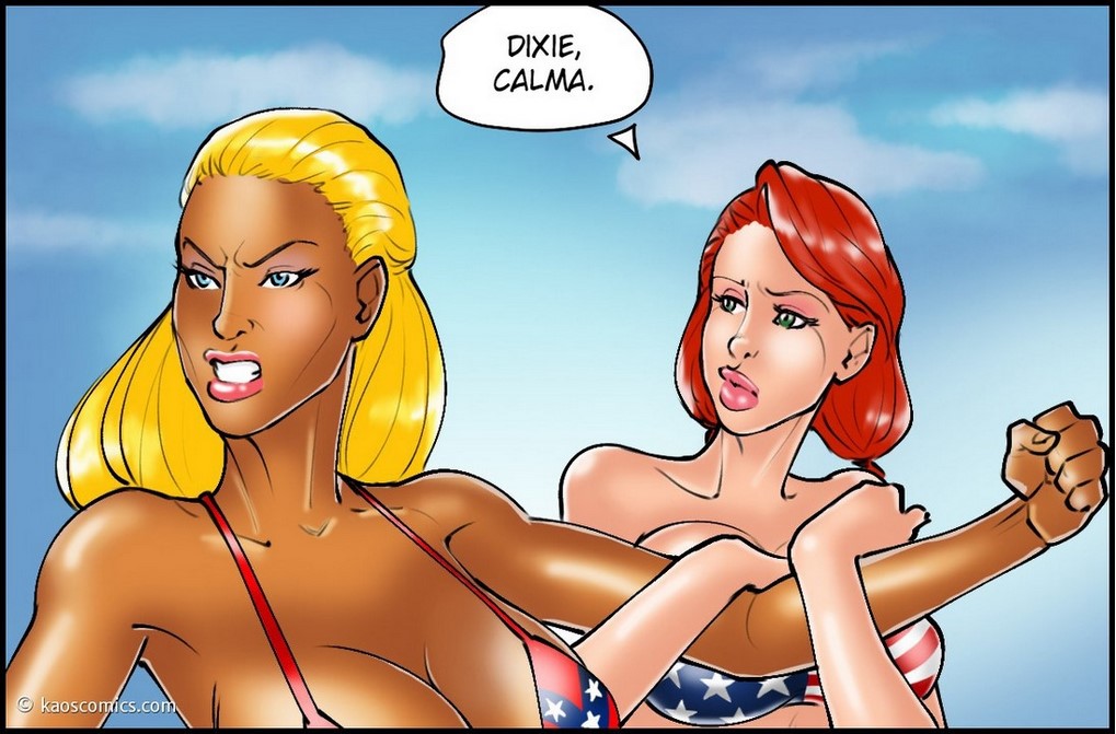 Página 12 do quadrinho adulto: Flag Girls - Parte 1 – Leia completo em XCOMICS