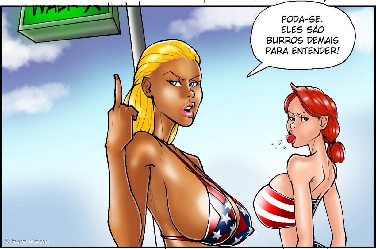 Página 15 do quadrinho adulto: Flag Girls - Parte 1 – Leia completo em XCOMICS