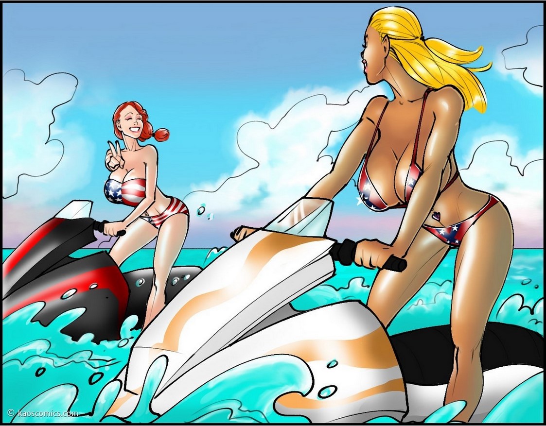 Página 20 do quadrinho adulto: Flag Girls - Parte 1 – Leia completo em XCOMICS