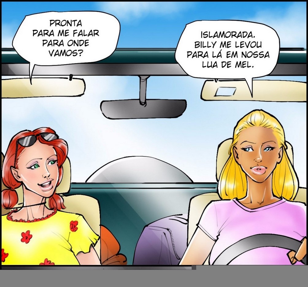 Página 4 do quadrinho adulto: Flag Girls - Parte 1 – Leia completo em XCOMICS