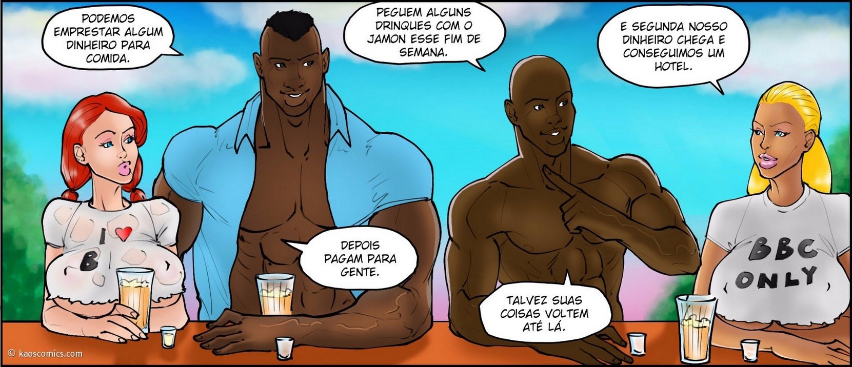 Página 57 do quadrinho adulto: Flag Girls - Parte 1 – Leia completo em XCOMICS