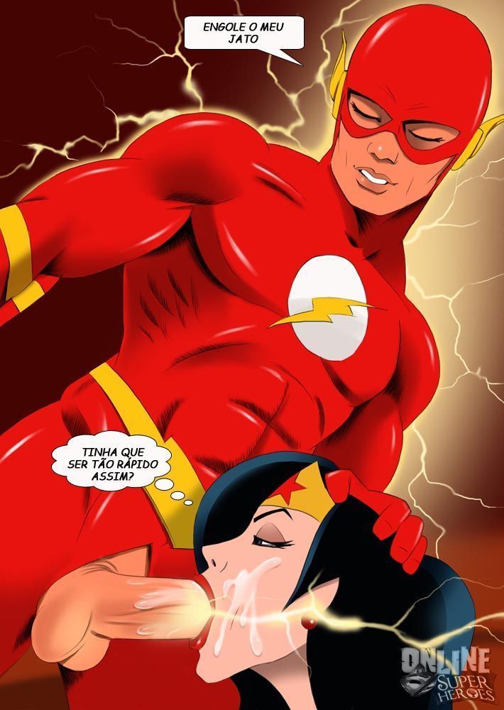 Página 5 do quadrinho adulto: Flash e Mulher Maravilha: o combate – Leia completo em XCOMICS