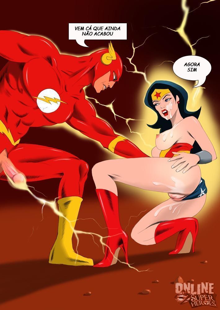 Página 6 do quadrinho adulto: Flash e Mulher Maravilha: o combate – Leia completo em XCOMICS