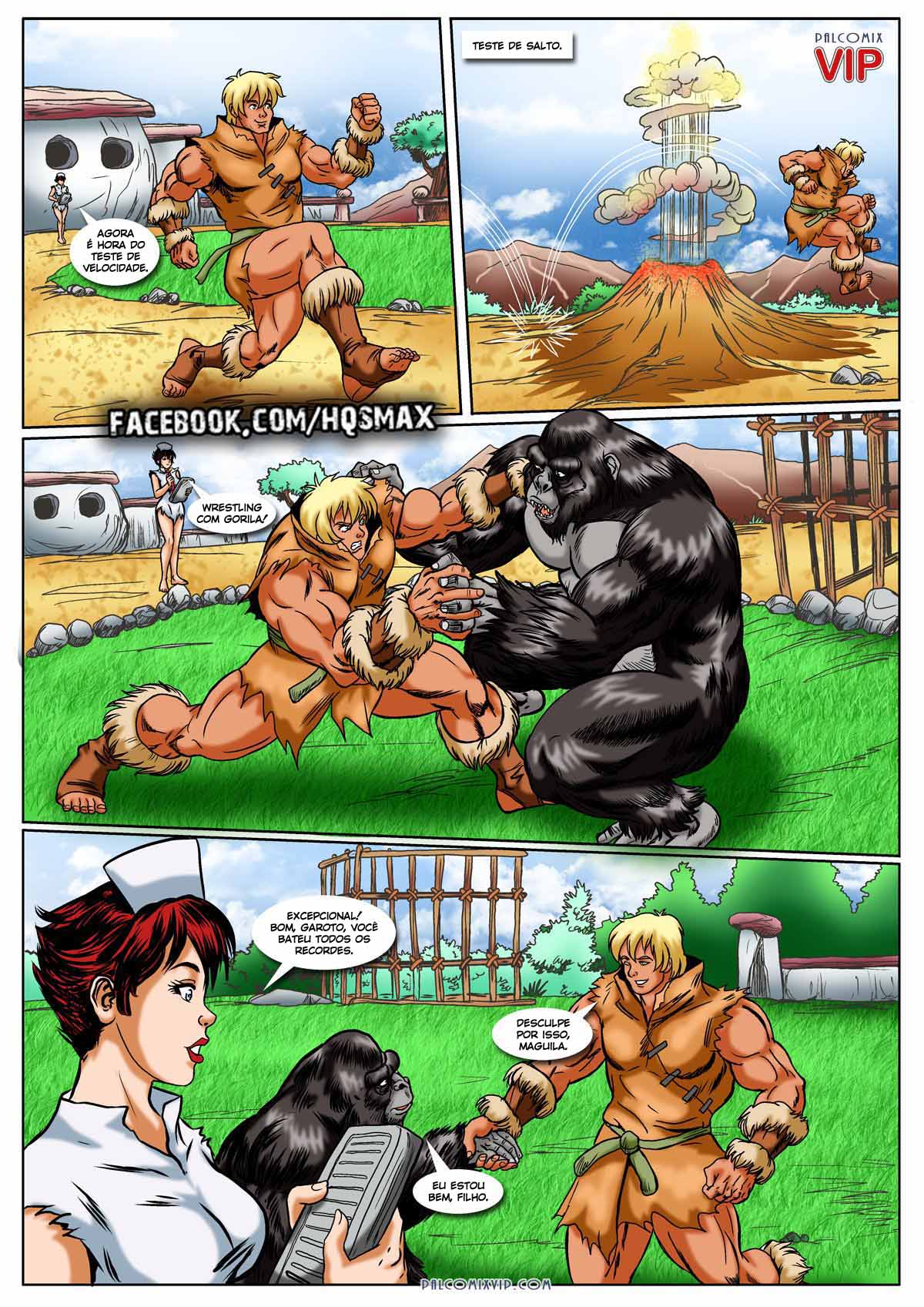Página 8 do quadrinho adulto: Flintstones - Caverna do sexo – Leia completo em XCOMICS