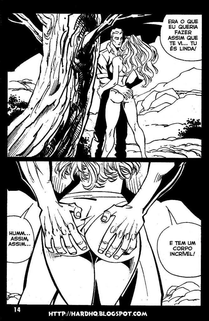 Página 13 do quadrinho adulto: Flor Ardente – Leia completo em XCOMICS