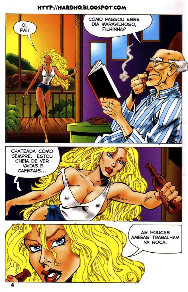 Página 3 do quadrinho adulto: Flor Ardente – Leia completo em XCOMICS