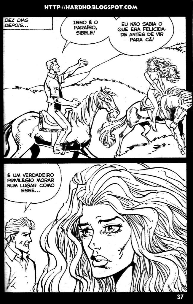 Página 36 do quadrinho adulto: Flor Ardente – Leia completo em XCOMICS