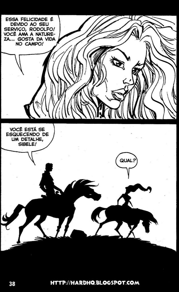 Página 37 do quadrinho adulto: Flor Ardente – Leia completo em XCOMICS