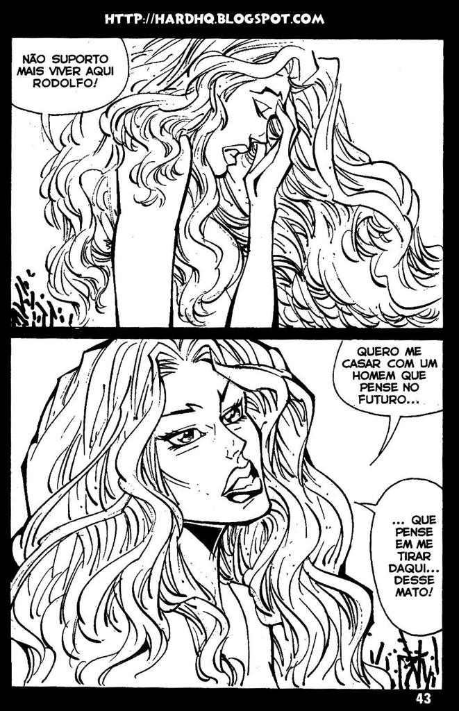 Página 42 do quadrinho adulto: Flor Ardente – Leia completo em XCOMICS