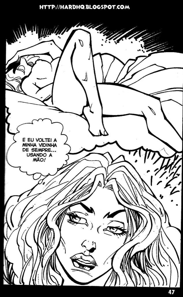 Página 46 do quadrinho adulto: Flor Ardente – Leia completo em XCOMICS
