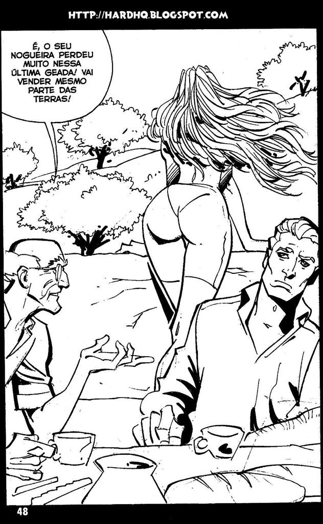 Página 47 do quadrinho adulto: Flor Ardente – Leia completo em XCOMICS