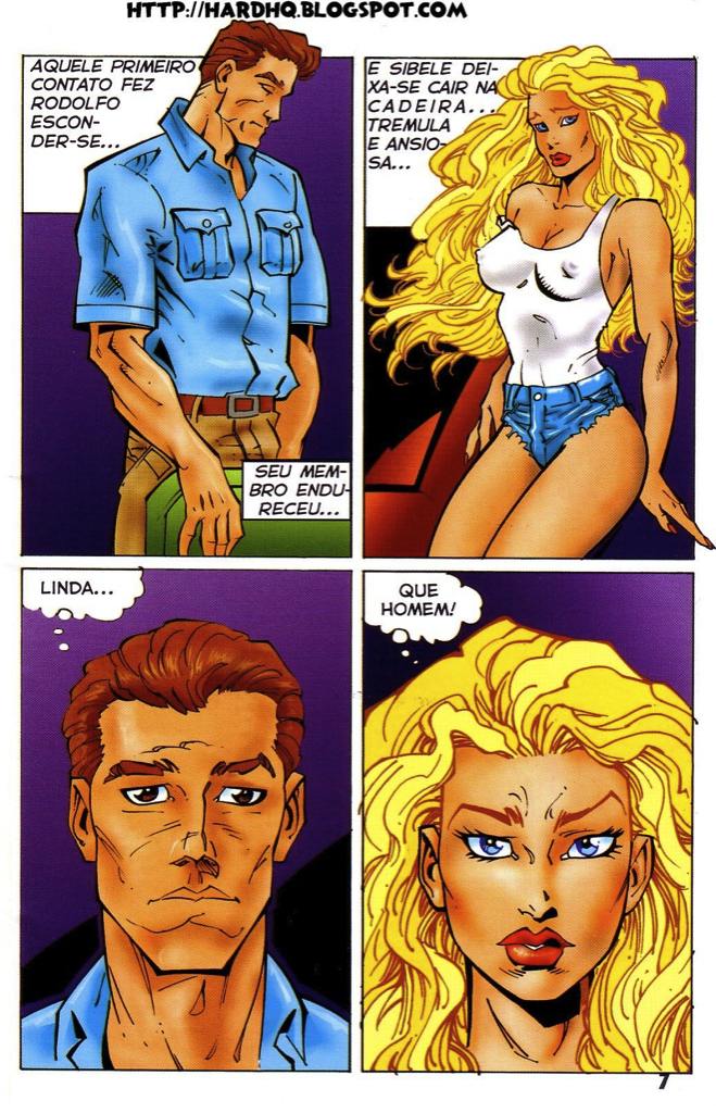 Página 6 do quadrinho adulto: Flor Ardente – Leia completo em XCOMICS