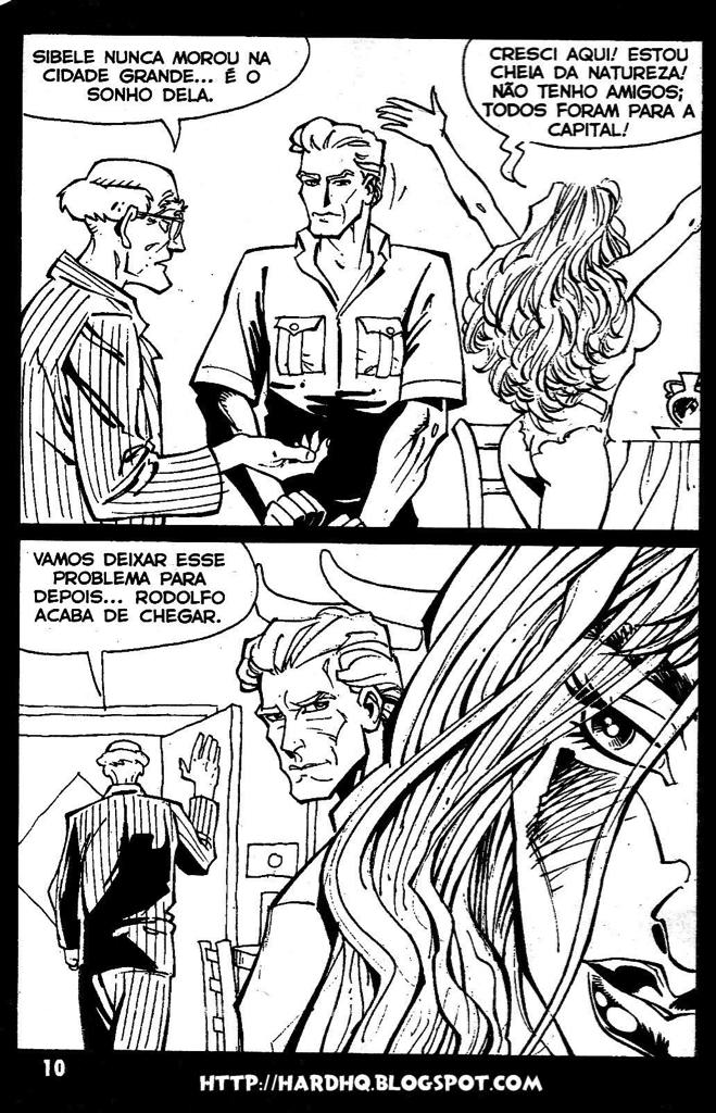 Página 9 do quadrinho adulto: Flor Ardente – Leia completo em XCOMICS