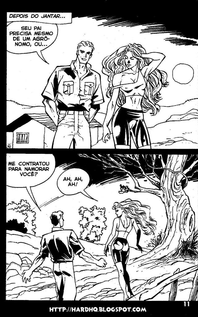 Página 10 do quadrinho adulto: Flor Ardente – Leia completo em XCOMICS