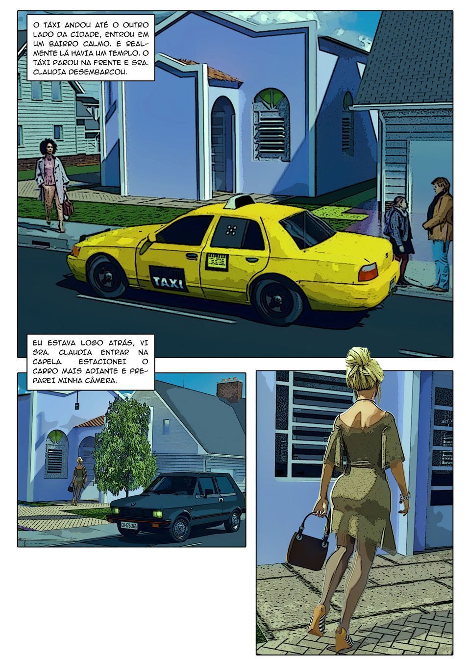 Página 14 do quadrinho adulto: Frenesi - O detetive Alex – Leia completo em XCOMICS