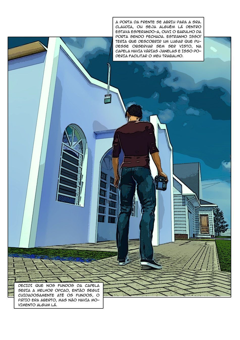 Página 15 do quadrinho adulto: Frenesi - O detetive Alex – Leia completo em XCOMICS