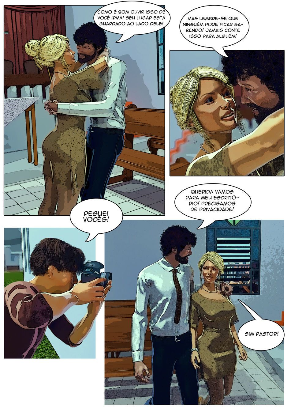 Página 17 do quadrinho adulto: Frenesi - O detetive Alex – Leia completo em XCOMICS