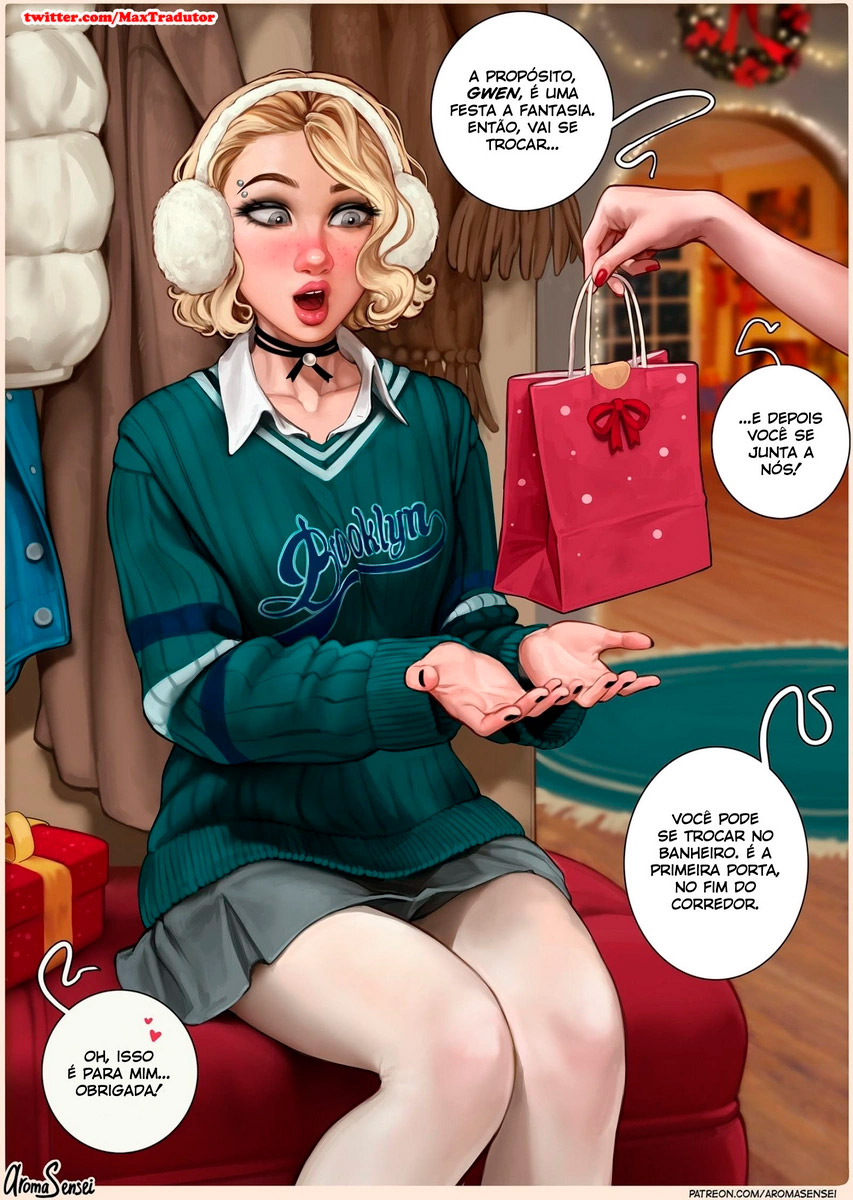 Página 6 do quadrinho adulto: Frozen Inc. Chirstmas Party 2022 – Leia completo em XCOMICS