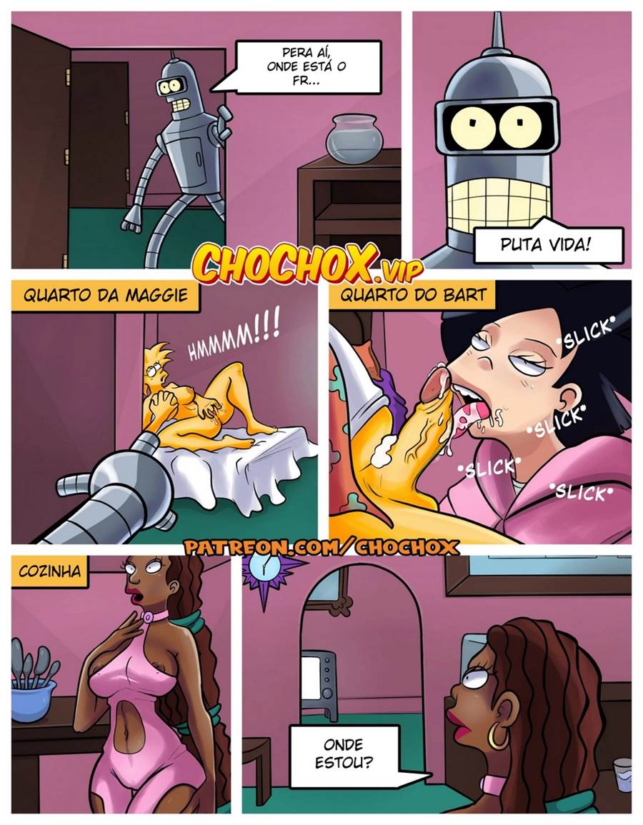 Página 14 do quadrinho adulto: Fuckturama - Futurama Pornô – Leia completo em XCOMICS