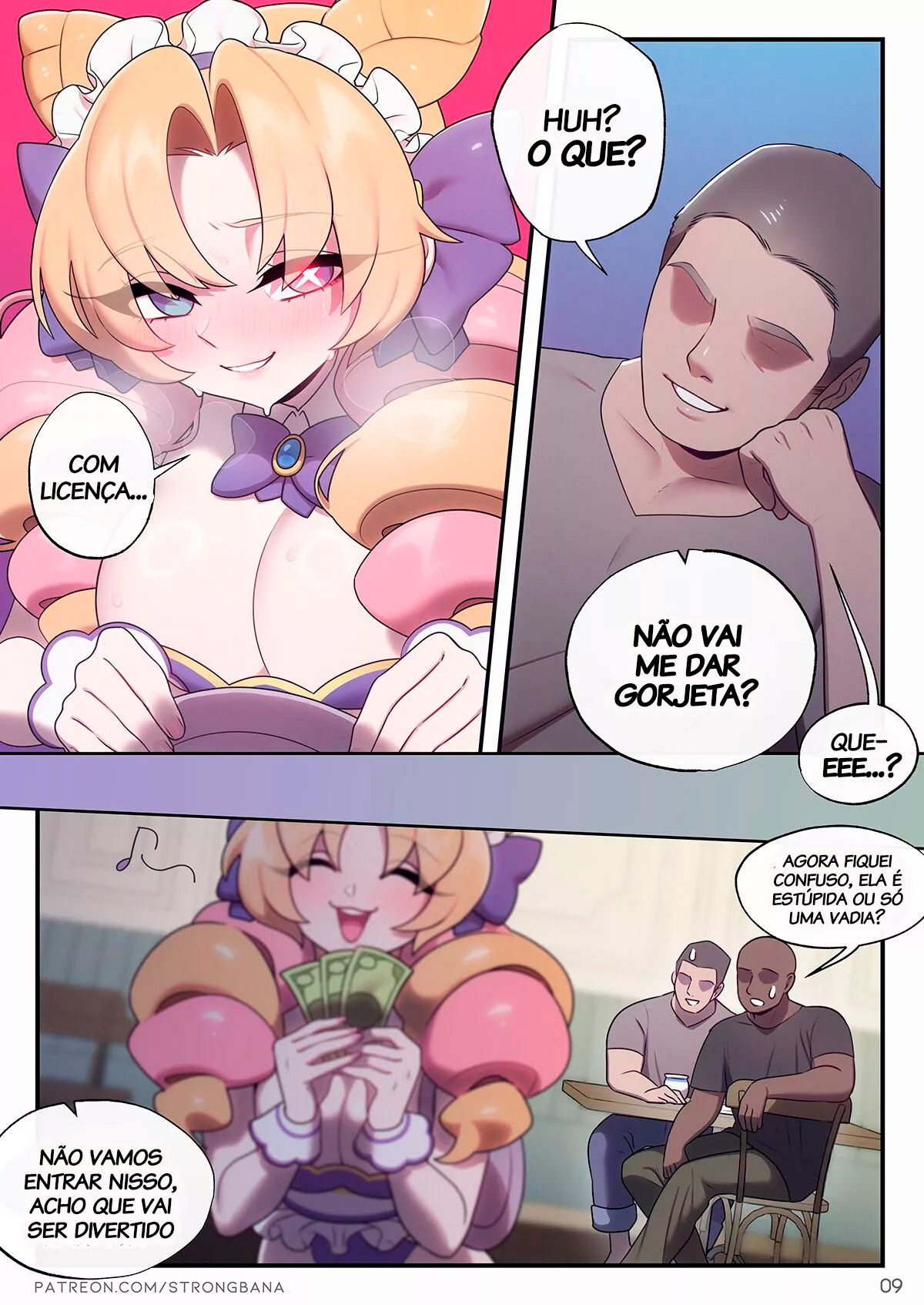 Página 12 do quadrinho adulto: Fudendo gostoso a empregada hentai – Leia completo em XCOMICS