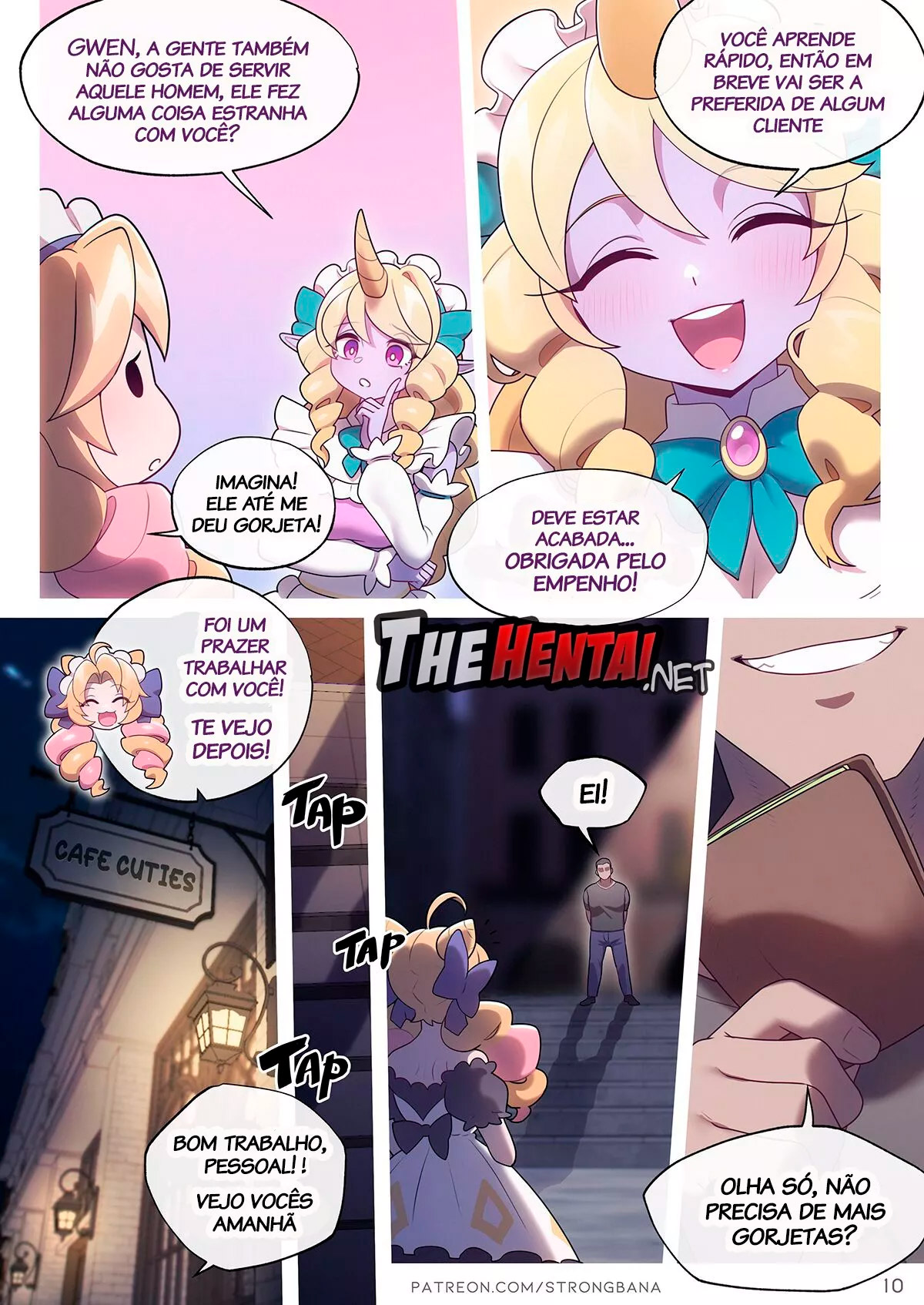 Página 13 do quadrinho adulto: Fudendo gostoso a empregada hentai – Leia completo em XCOMICS