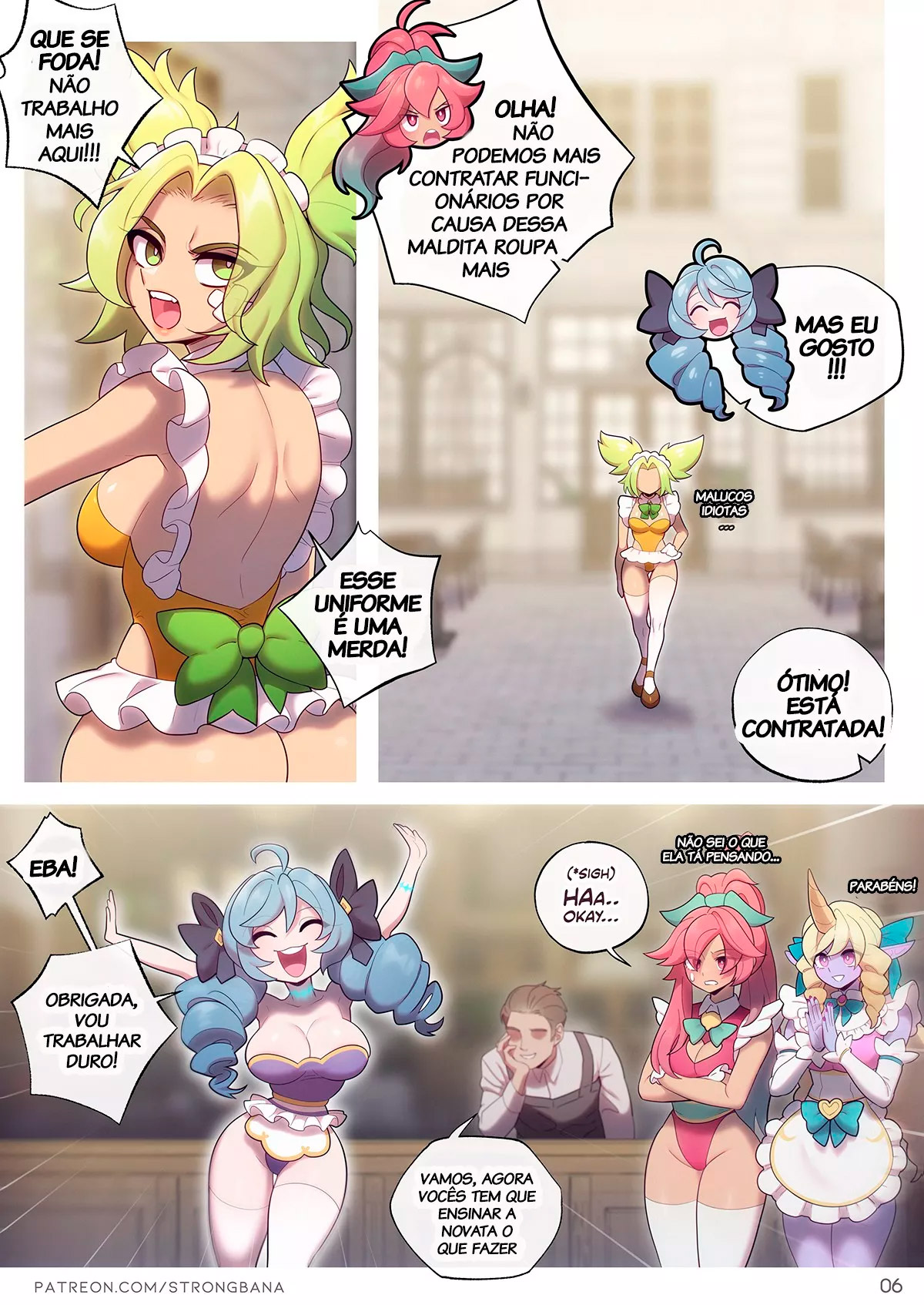 Página 9 do quadrinho adulto: Fudendo gostoso a empregada hentai – Leia completo em XCOMICS
