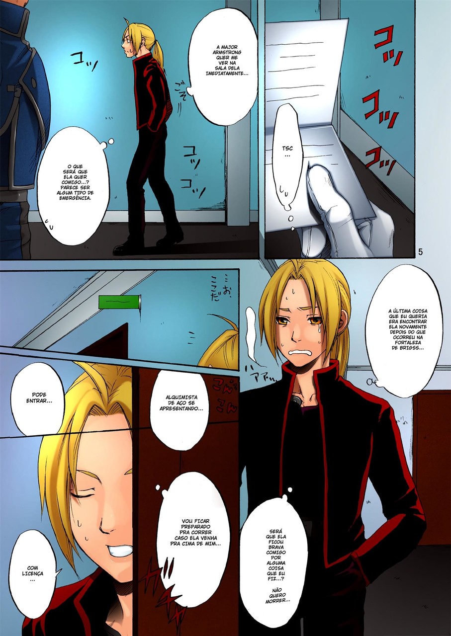 Página 2 do quadrinho adulto: Fullmetal Alchimist - O presente – Leia completo em XCOMICS