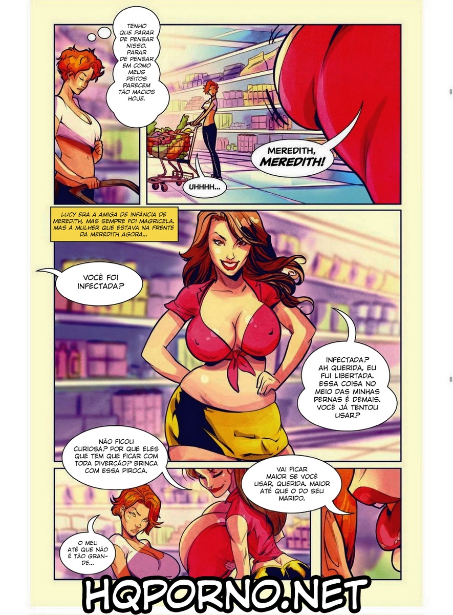 Página 5 do quadrinho adulto: Futavirus – Leia completo em XCOMICS