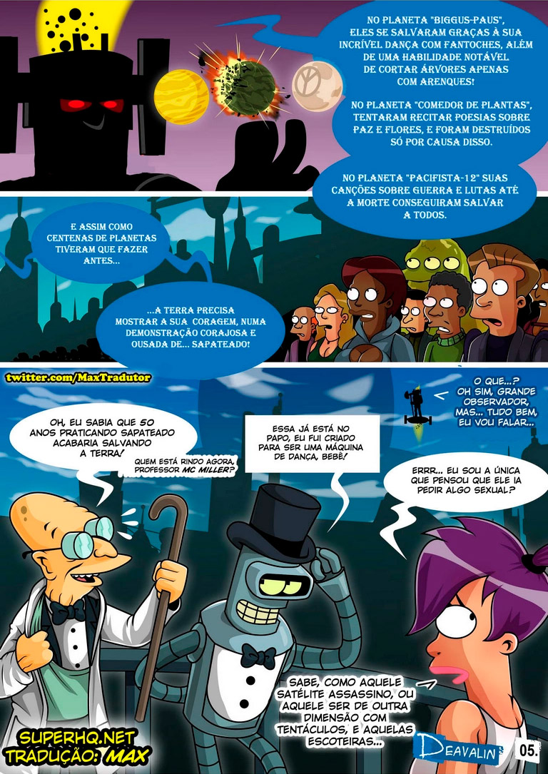 Página 6 do quadrinho adulto: Futurama, Orgy To Save The Earth – Leia completo em XCOMICS