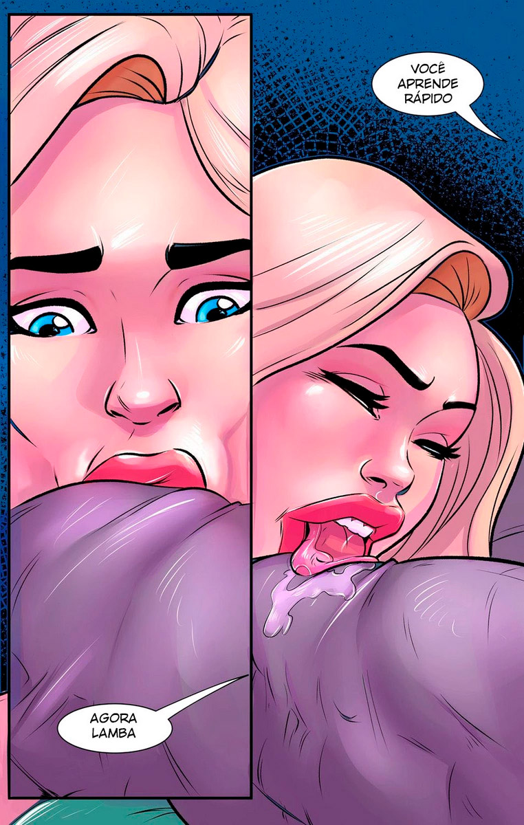 Página 61 do quadrinho adulto: Gang Bang com a oficial loira gostosa – Leia completo em XCOMICS