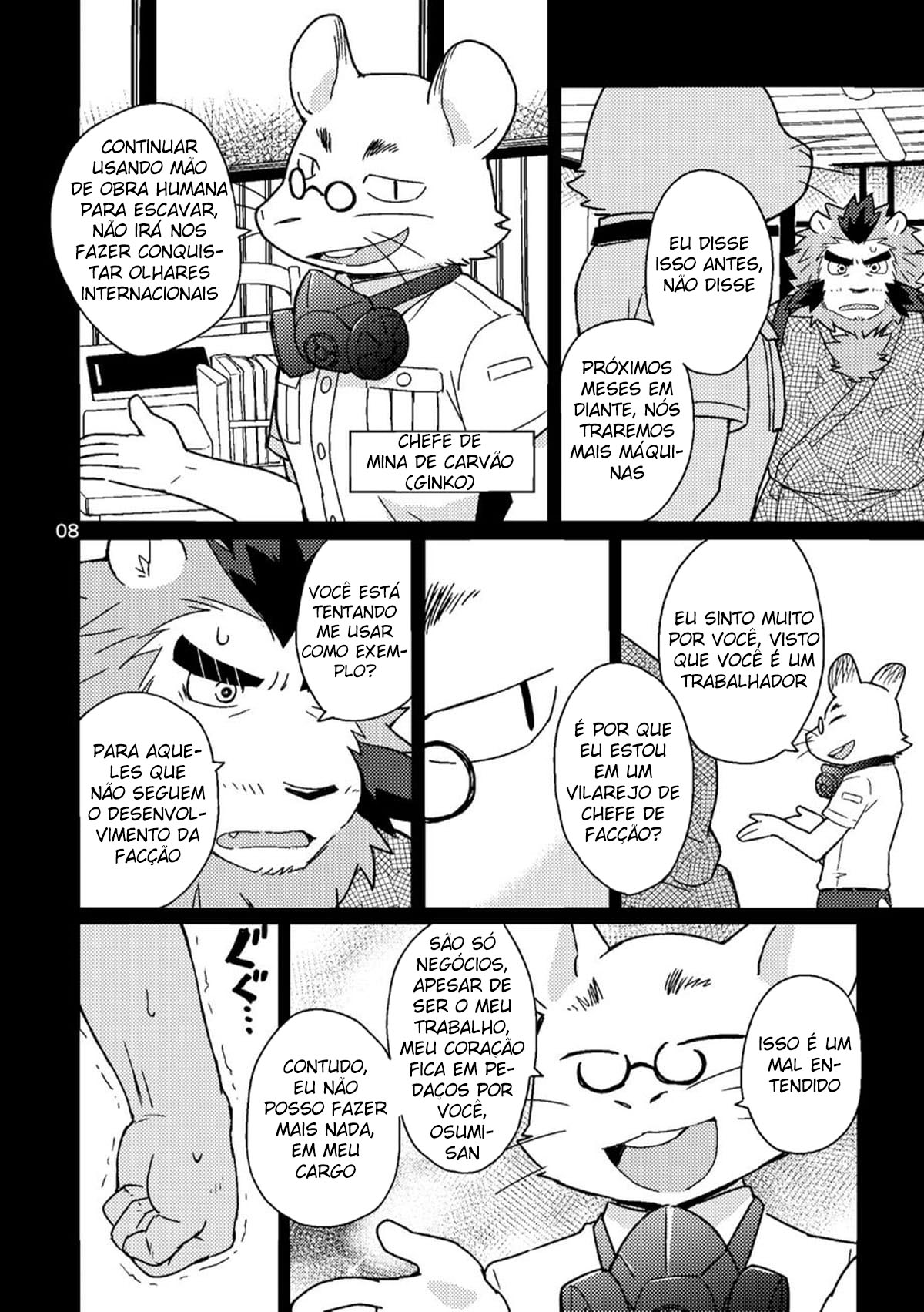 Página 9 do quadrinho adulto: Ganhando a vida na mina de pérolas – Leia completo em XCOMICS