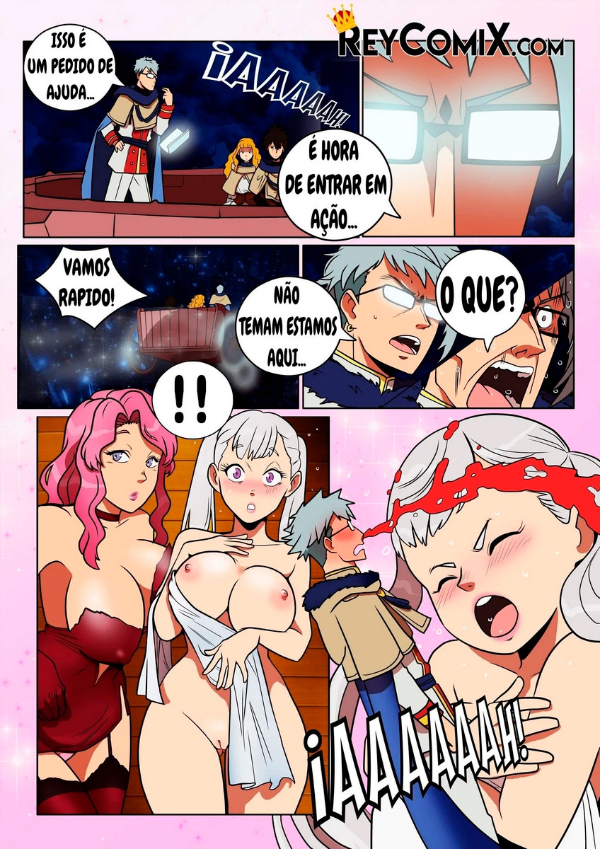 Página 3 do quadrinho adulto: Gansoman, Black Clover – Leia completo em XCOMICS