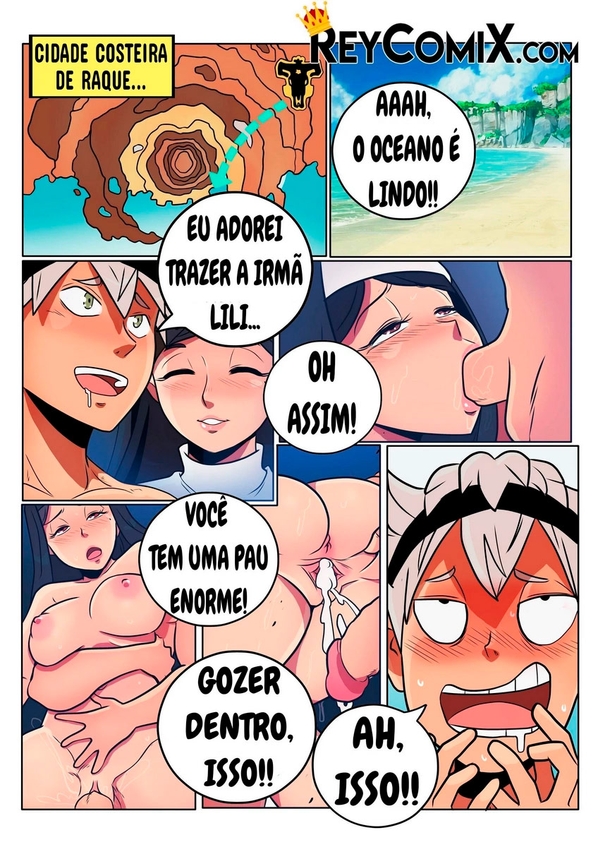 Página 6 do quadrinho adulto: Gansoman, Black Clover – Leia completo em XCOMICS