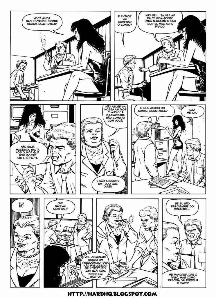 Página 13 do quadrinho adulto: Garota Tatuada – Leia completo em XCOMICS