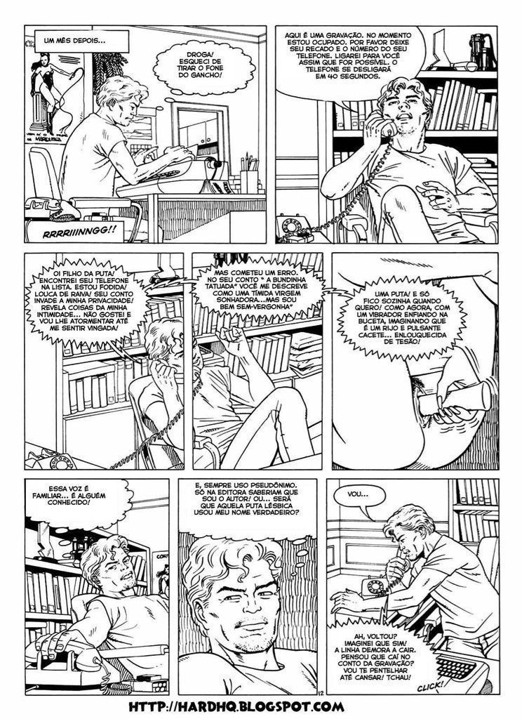 Página 14 do quadrinho adulto: Garota Tatuada – Leia completo em XCOMICS