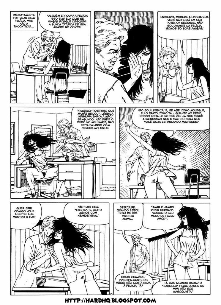 Página 15 do quadrinho adulto: Garota Tatuada – Leia completo em XCOMICS