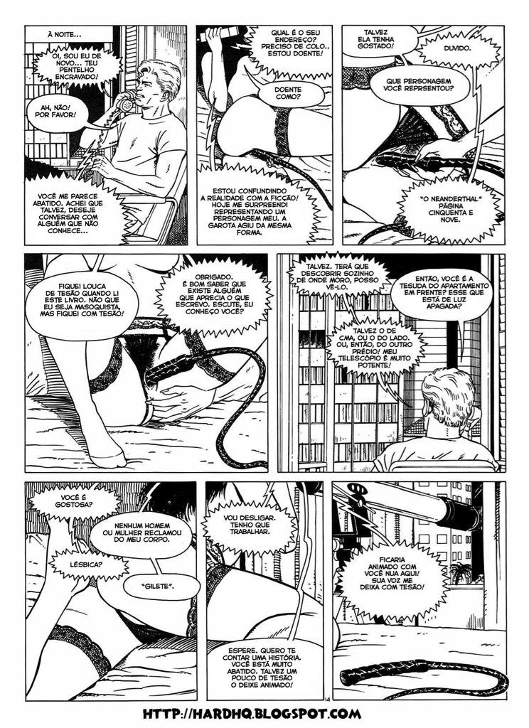 Página 16 do quadrinho adulto: Garota Tatuada – Leia completo em XCOMICS
