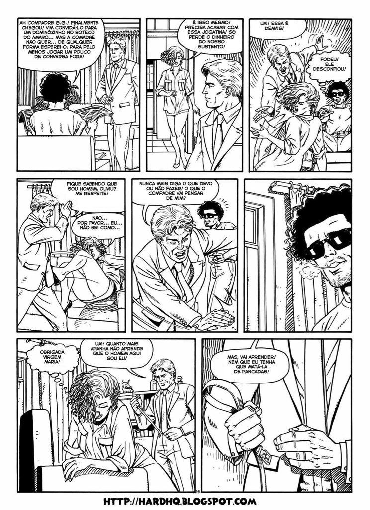 Página 20 do quadrinho adulto: Garota Tatuada – Leia completo em XCOMICS