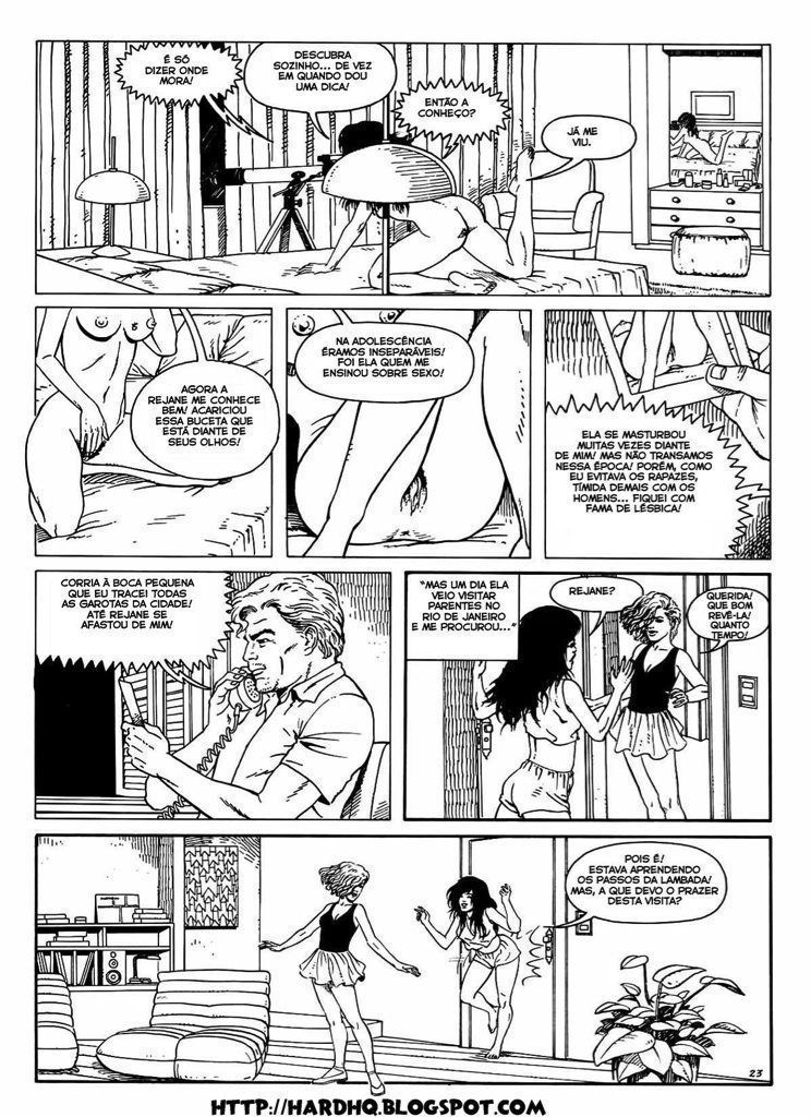 Página 25 do quadrinho adulto: Garota Tatuada – Leia completo em XCOMICS